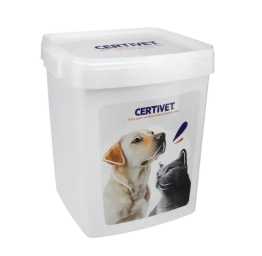 Grand seau de conservation pour croquettes - 33L