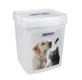 Grand seau de conservation pour croquettes - 33L