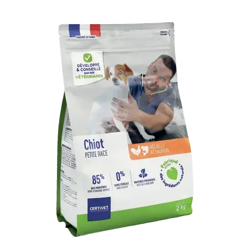 Croquette sans céréales - Chiot petite race - Miniature 1