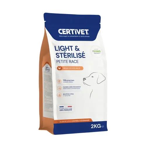 Chien light et stérilisé - petite race