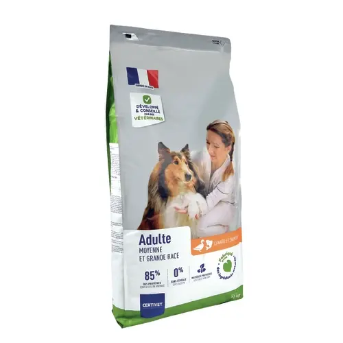 Croquette sans céréales - Chien adulte moyenne et grande race Croquette sans céréales - Chien adulte moyenne et grande race - Image 1