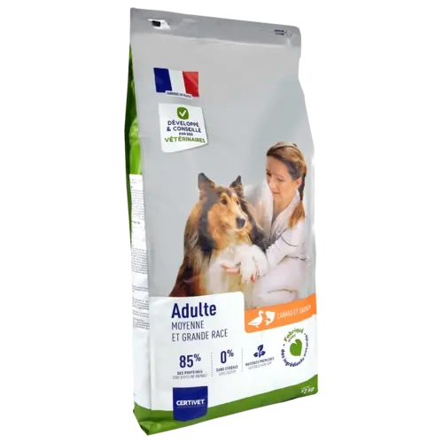 Croquette sans céréales - Chien adulte moyenne et grande race Croquette sans céréales - Chien adulte moyenne et grande race
