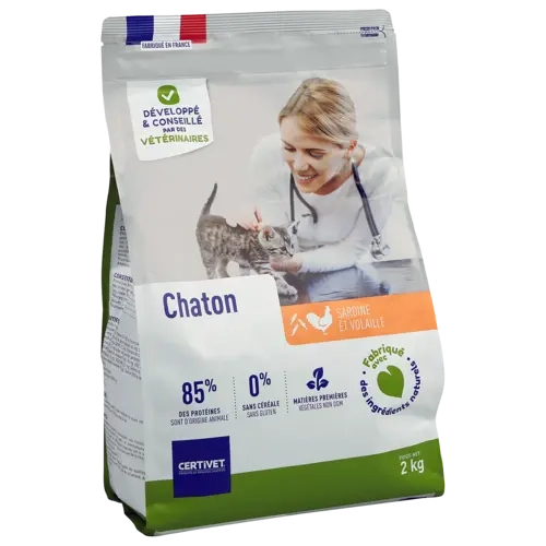 Croquette sans céréales - Chaton Croquette sans céréales - Chaton