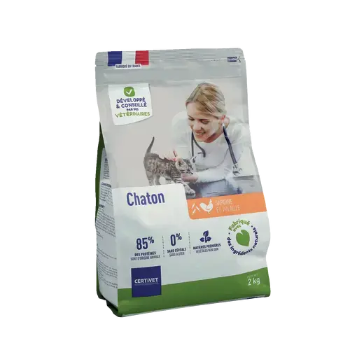 Croquette sans céréales - Chaton - Miniature 1