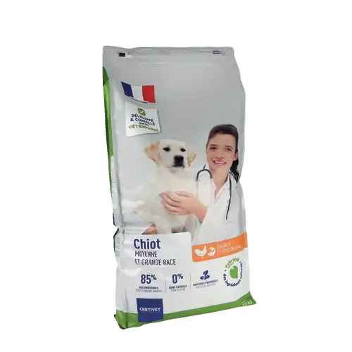 Croquette sans céréales - Chiot moyenne et grande race - Miniature 1