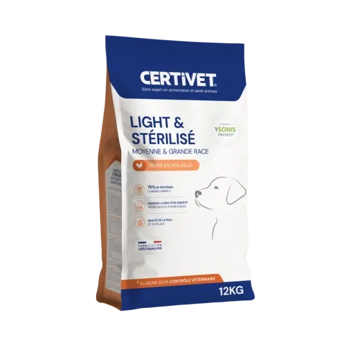 Chien light et stérilisé - moyenne et grande race
