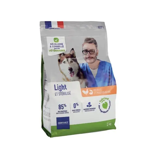 Croquette sans céréales - Chien light et stérilisé