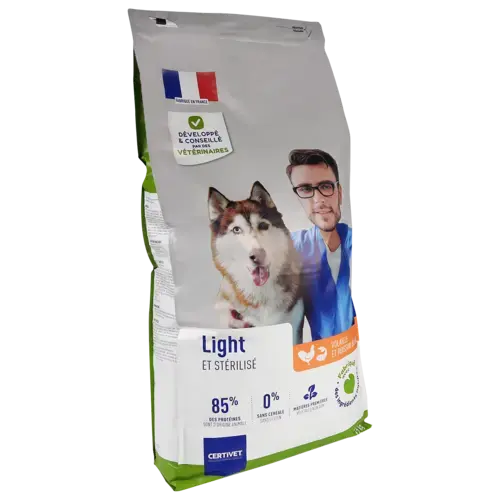 Croquette sans céréales - Chien light et stérilisé - Miniature 4