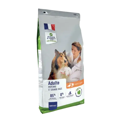 Croquette sans céréales - Chien adulte moyenne et grande race Croquette sans céréales - Chien adulte moyenne et grande race - Image 1