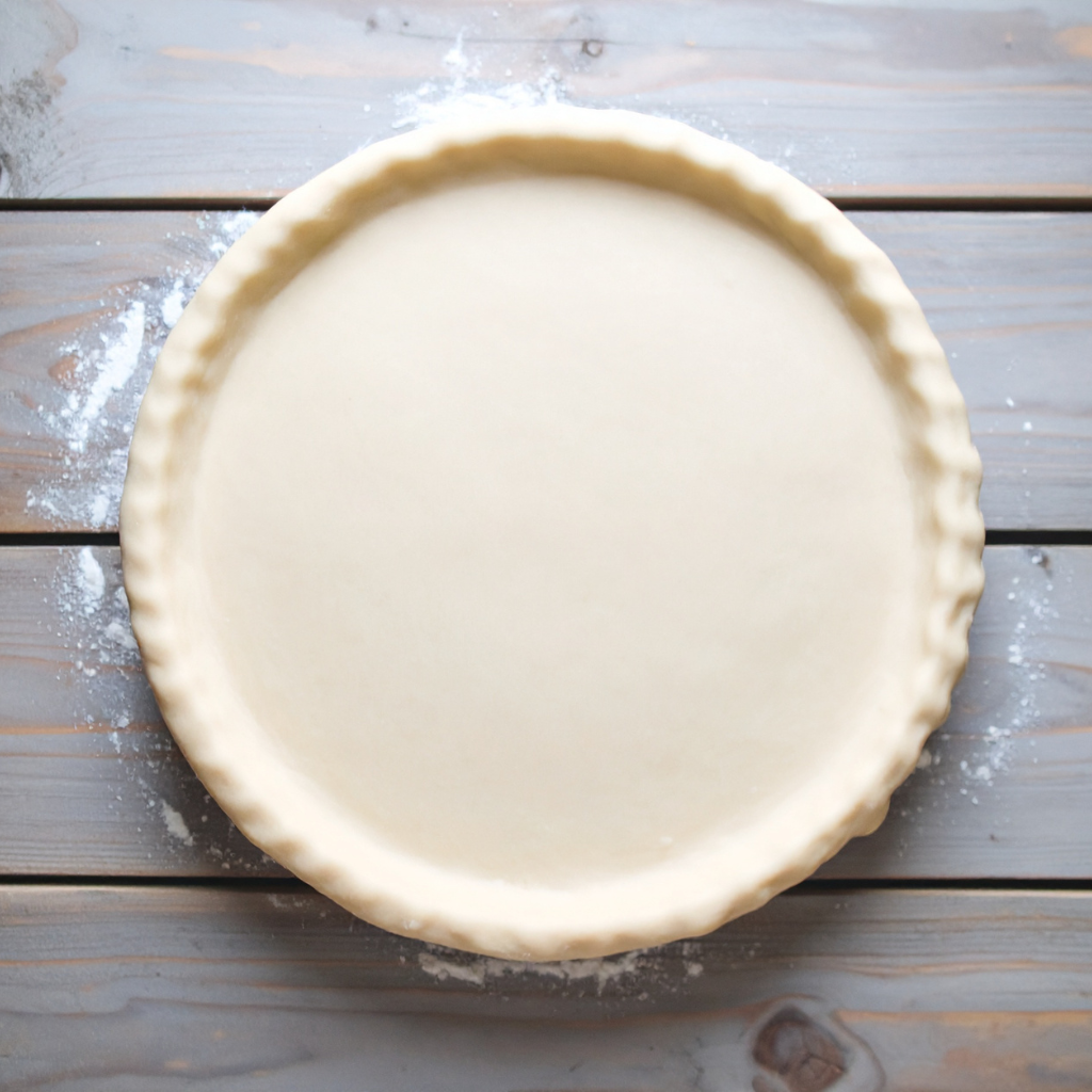 La pâte à tarte crue