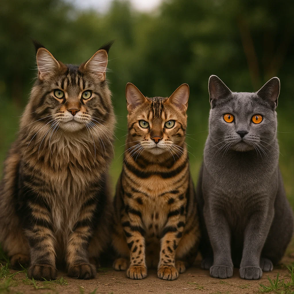 Différences entre le Mau Egyptien et d'autres races de chats